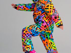 Комплект текстильный с полиуретановым покрытием для девочек: куртка, полукомбинезон