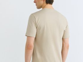 Базовая футболка, Бежевый