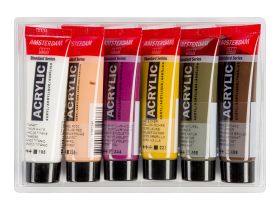 Набор акрила Talens "Amsterdam" Standart 6 цв*20 мл, портрет