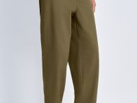 Брюки-бананы с эластичным поясом