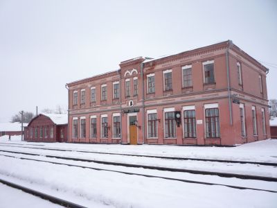 Здание вокзала (1889 - 1900 гг.)