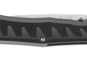 Полуавтоматический складной нож Ruger® Knives Crack-Shot™ Compact, сталь 8Cr13MOV Stonewashed Combo, рукоять термопластик GRN