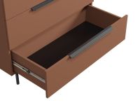 Комод Квелен 96x89 Терракотовый