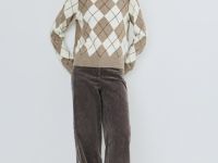 Вельветовые брюки, Коричневый