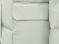 Стеганое пуховое пальто