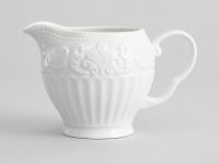 Молочник Emboss White