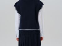 Комплект трикотажный для девочек: кардиган, юбка