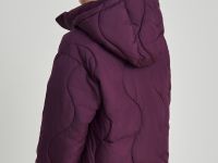 Утепленная куртка с воротником-стойкой