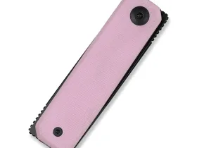 Складной нож CIVIVI Kukei, сталь Nitro-V, рукоять G10, Powder Pink