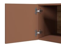 ТВ-тумба подвесная Имин 2-180x36 Терракотовый