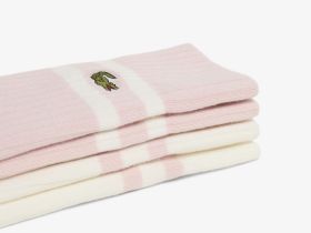 Высокие хлопковые носки Lacoste Terry Sole Унисекс