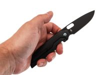 Складной нож Kizer Varatas black сталь S35VN, рукоять Black Titanium