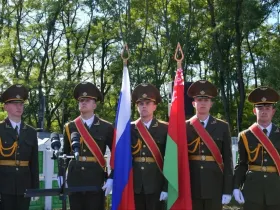 В Беларуси открыли мемориальный знак в память о воинах-якутянах