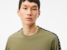 Мужская футболка Lacoste свободного кроя