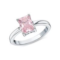 Серебряное кольцо с фианитами
