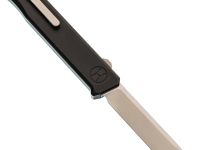 Фронтальный нож Honor Zeus, сталь 10Cr15CoMoV, рукоять алюминий/титан, черный