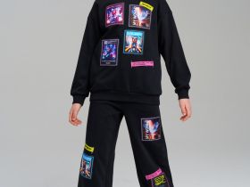 Брюки трикотажные для девочек