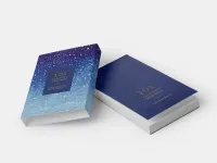 Блокнот "101 заветное желание". Синий. Обёртка №11