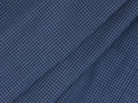 Текстильные трусы-боксеры в клетку, Синий