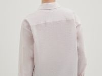 Блузка из хлопка свободного силуэта