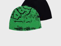 Шапка трикотажная для мальчиков, 2 шт в комплекте