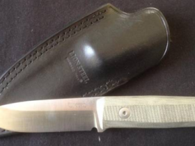 Нож LionSteel B40 CVG, сталь Sleipner, рукоять микарта