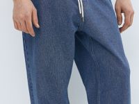 Джинсы джоггеры, Синий