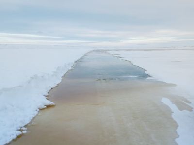 Из-за наледи закрыт проезд по зимнику автодороги «Анабар»