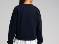 Джемпер из футера для девочки