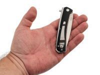 Складной нож Germes D2, черная рукоять