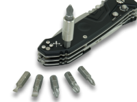 Многофункциональный складной нож 87 мм с выкидным стропорезом Extrema Ratio Police EVO, сталь Bhler N690, рукоять алюминий