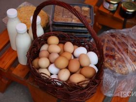 Мясо, рыба, овощи, ягоды и хлеб: в Якутске открылась ярмарка местных производителей «Продовольствие-2026»