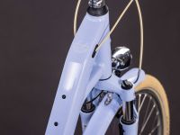 Женский велосипед Cube Aruba Easy Entry, год 2026, цвет Голубой, ростовка 19.5