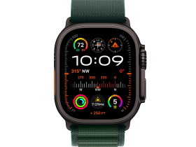 Смарт-часы Apple Watch Ultra 2 (2024) 49mm Black Titanium Case with Dark Green Alpine Loop (M)