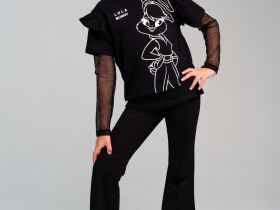 Джемпер трикотажный для девочек