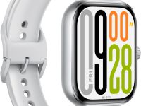 Умные часы Xiaomi Redmi Watch 5 Серебристые, с серым ремешком