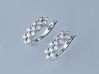 Серьги из серебра э0612сг08160900_white