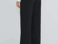 Прямые брюки со стрелками, Черный