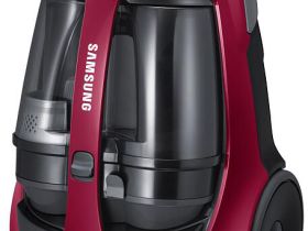 Пылесос Samsung VCC8837V3P/XEV с контейнером, 430 Вт фиолетовый