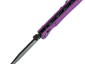 Складной нож Daggerr Pike BW DL, сталь 8Cr14MoV, рукоять термопластик FRN, фиолетовый