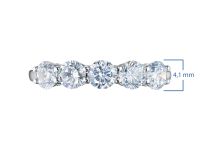 Кольцо из белого золота э4712кц08210305