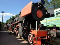 Фондовая площадка Центрального музея железнодорожного транспорта РФ «Пионерский парк» на ст. Лебяжье