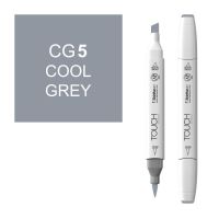 Маркер спиртовой BRUSH Touch Twin цв. CG5 холодный серый