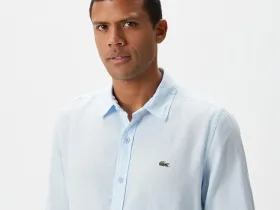Мужская рубашка Lacoste из смеси льна