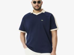 Мужское поло Lacoste из органического хлопка