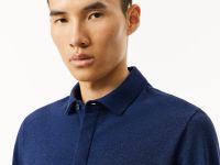 Мужское поло Lacoste с длинными рукавами