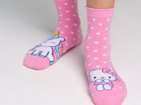 Носки трикотажные для девочек, 2 пары в комплекте