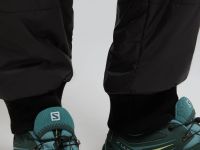 Утепленные брюки с эластичным низом