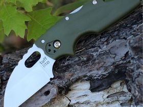 Нож складной Cold Steel Tuff Lite, сталь AUS-8A, рукоять grivory, зеленый