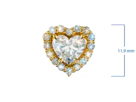 Подвеска из желтого золота э0312пд03230110